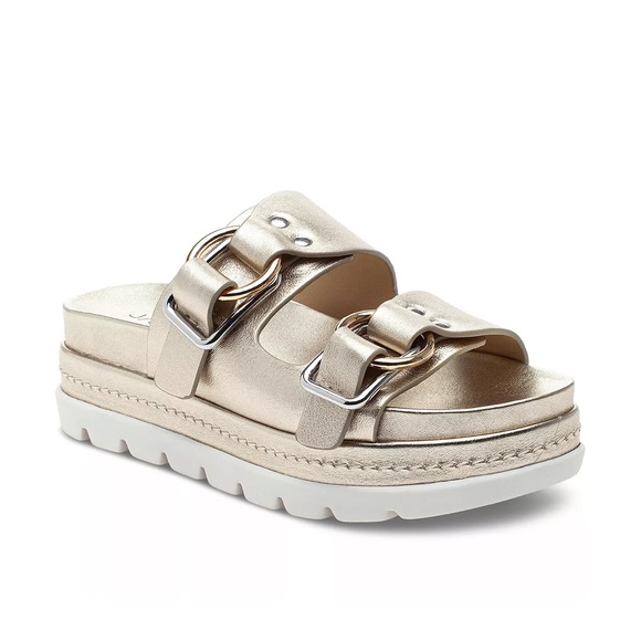 J/SLIDES Shoes - NWT J/SLIDES BAHA Platform Slide Sandals